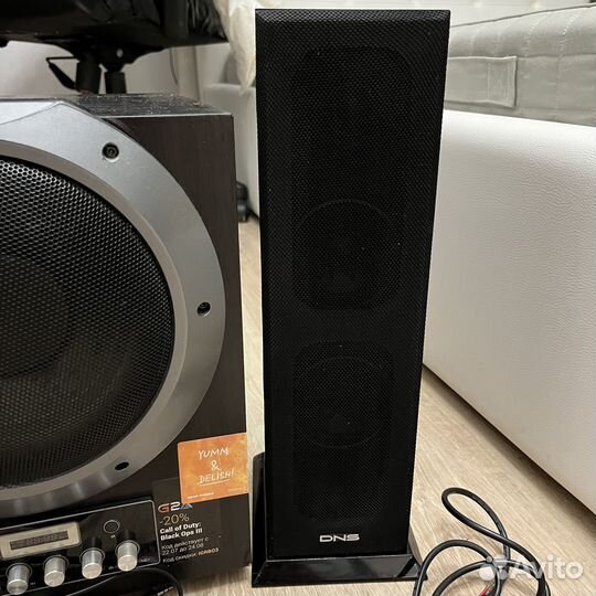 Колонки с сабвуфером