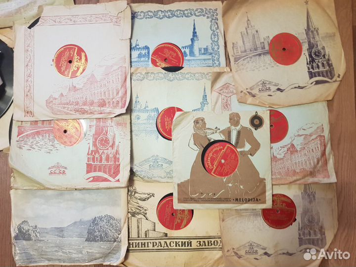 Пластинки СССР,58шт