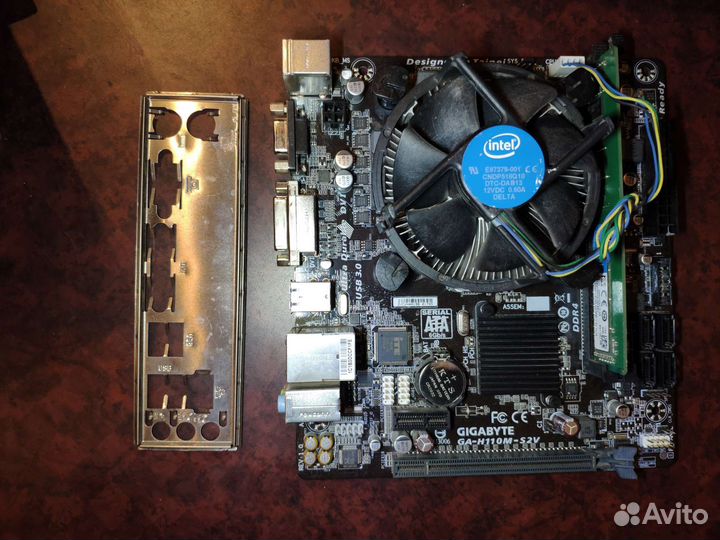 Комплект Мать 1151, проц i5 6400 + 8GB DDR4