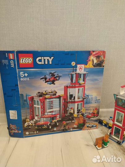 Lego City пожарная станция