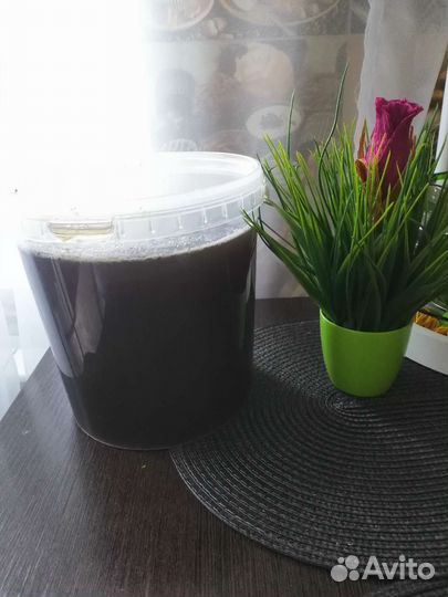 Мед свежий разнотравье