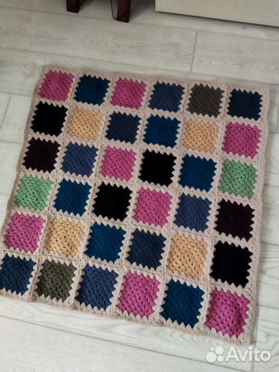 Коврик вязаный крючком