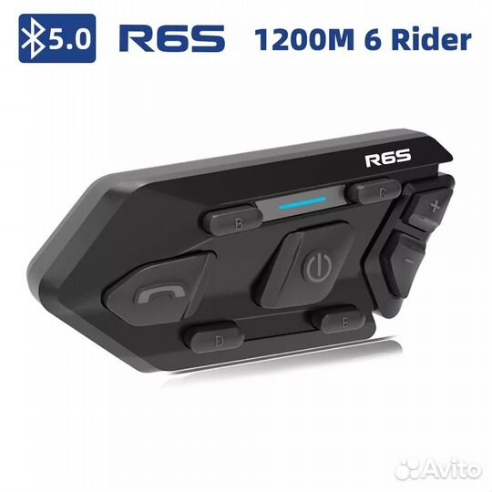 Bluetooth Гарнитура для Мотошлема мото гарнитура 6