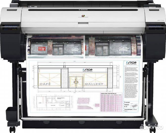 Плоттер Image prograf IPF 770 со стендом