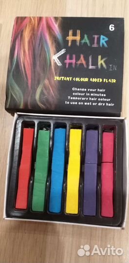 Краска, мелки для волос