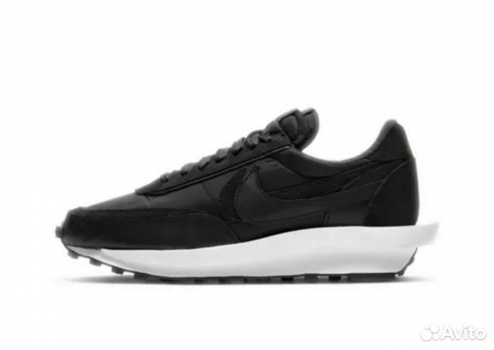 Nike LD Waffle sacai Black Nylon