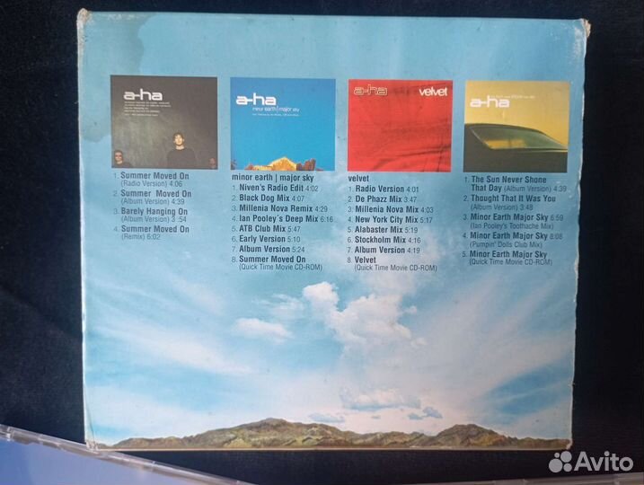 CD Rock.Рок. a-ha - minor earth. Major box