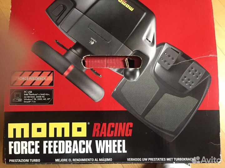 Игровой руль momo Racing Force Feedback Wheel