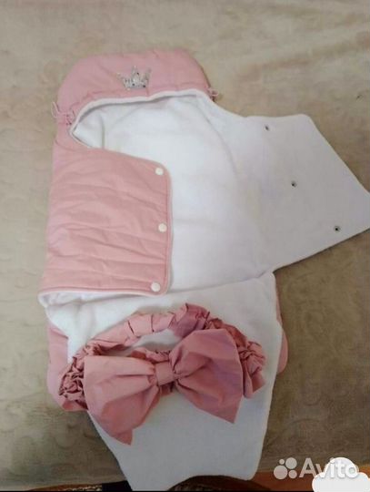 Конверт на выписку, вкладыш в коляску