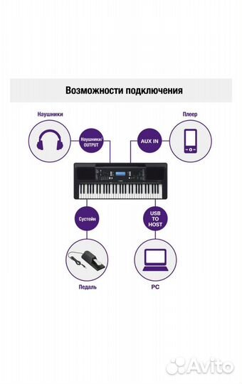 Синтезатор Yamaha PSR-E373