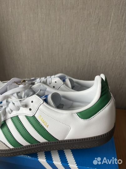 Кроссовки Adidas samba OG green