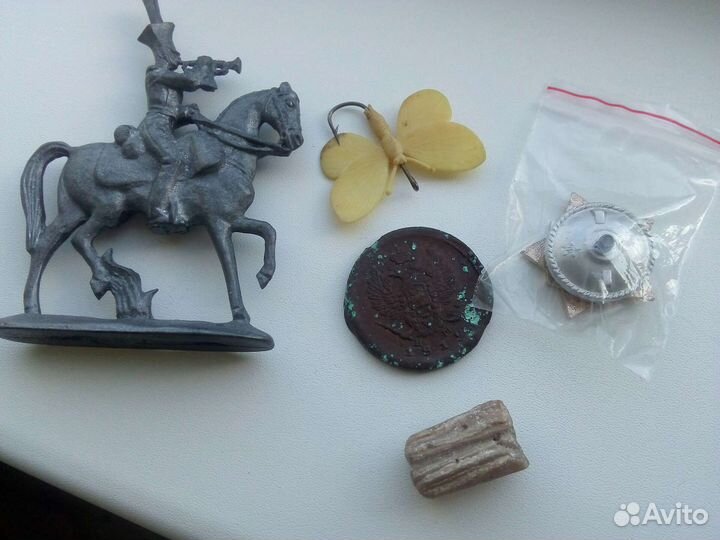 Олов.солдатик, знак, монета СССР