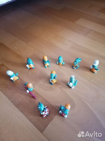 Игрушки из киндера 90х