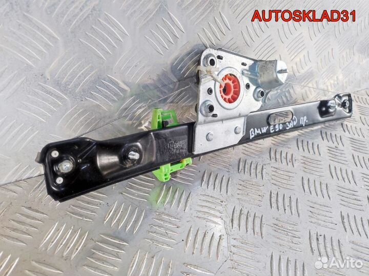 Стеклоподъемник задний правый BMW E90 51357140590