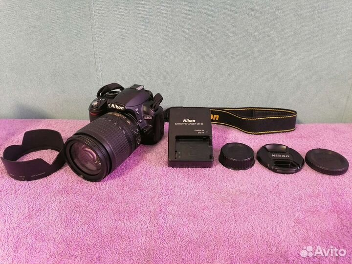 Nikon d3100 + объектив 18-105