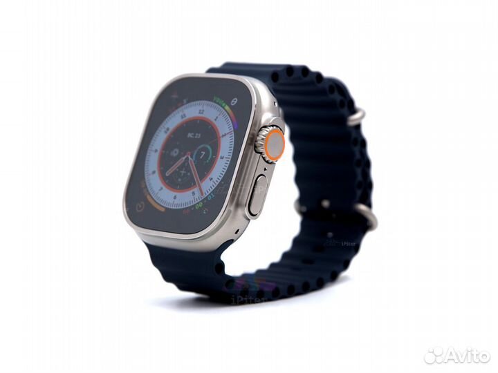 Watch Ultra 49 мм Titanium Case with Midnight Ocea