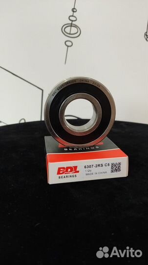 Подшипник шариковый, однорядный, закрыт 35х80х21мм