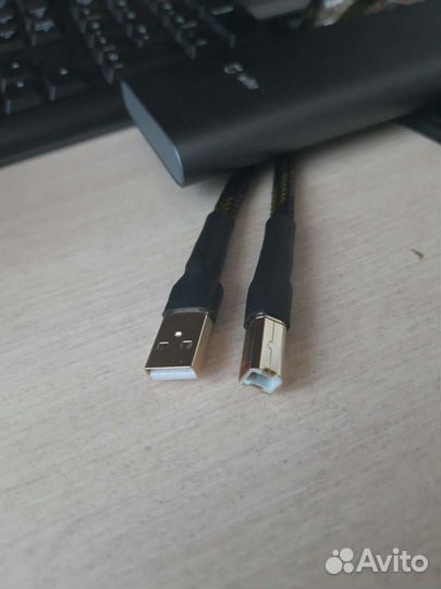 Кабель USB a - USB b длина 1м