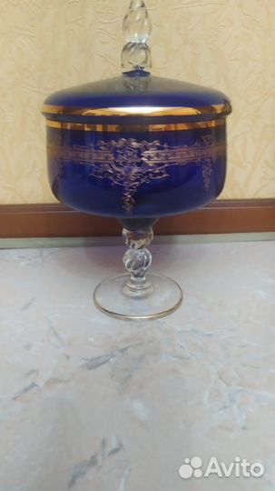 Хрустальная ваза