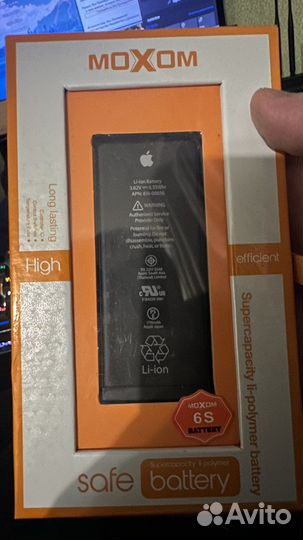 Аккумулятор повышенной емкости на iPhone 6s