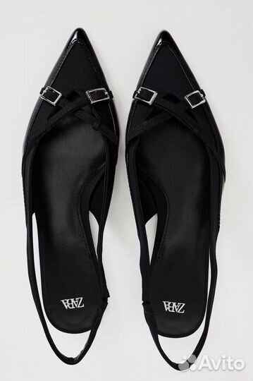 Слингбэки/босоножки zara