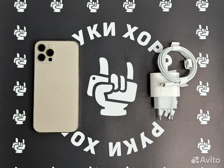 iPhone 12 pro 256gb gold акб100
