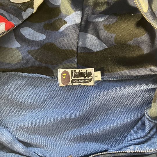 Зип худи bape оригинал