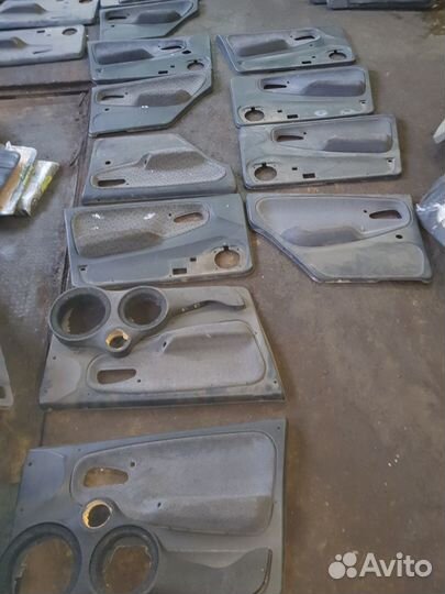 Обшивка двери на ваз 2114.2109