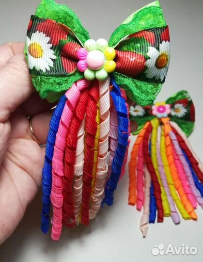 Заколка для волос ручной работы