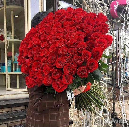 Высокие Розы Гиганты Доставка Круглосуточно