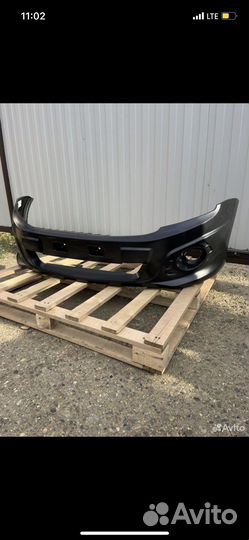 Гранта Спорт Бампер Перед Некрашенный—Новый