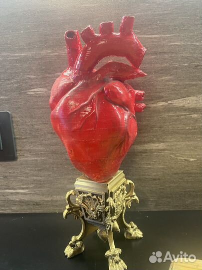 Ваза декоративная в форме сердца