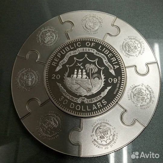 Либерия 100 долларов 2009 год