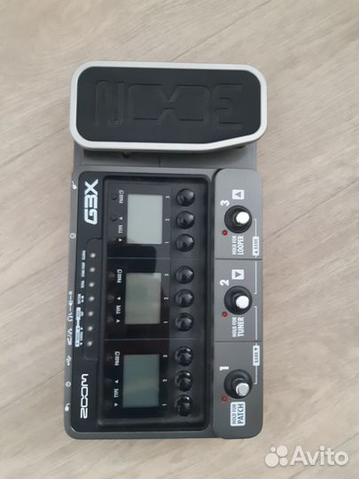 Гитарный процессор zoom g3x