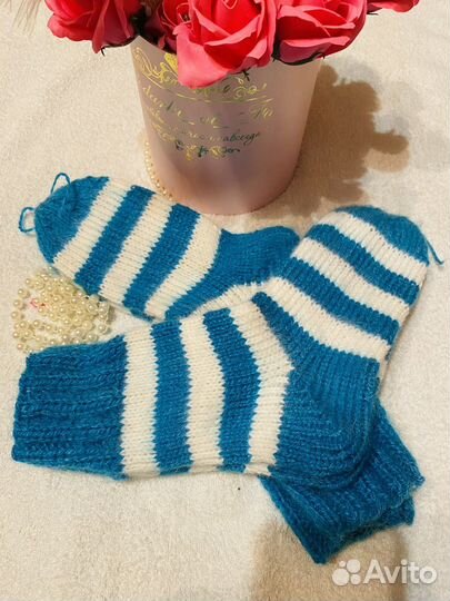 Шерстяные носки женские