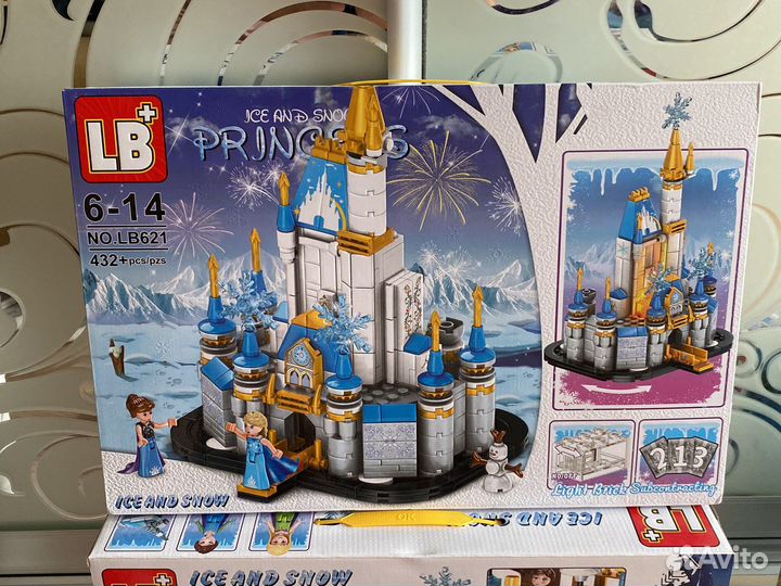 Новый конструкто Замок Эльзы