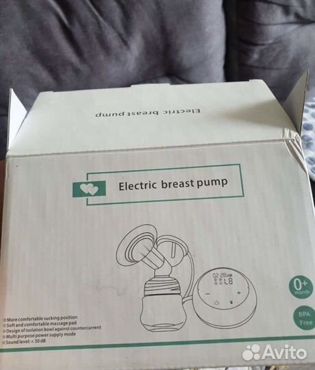 Молокоотсос электрический + пакеты для заморозки