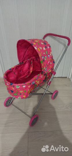 Детская коляска + куклы