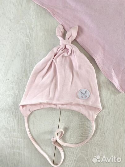 Летние шапки/косынки на девочку до года