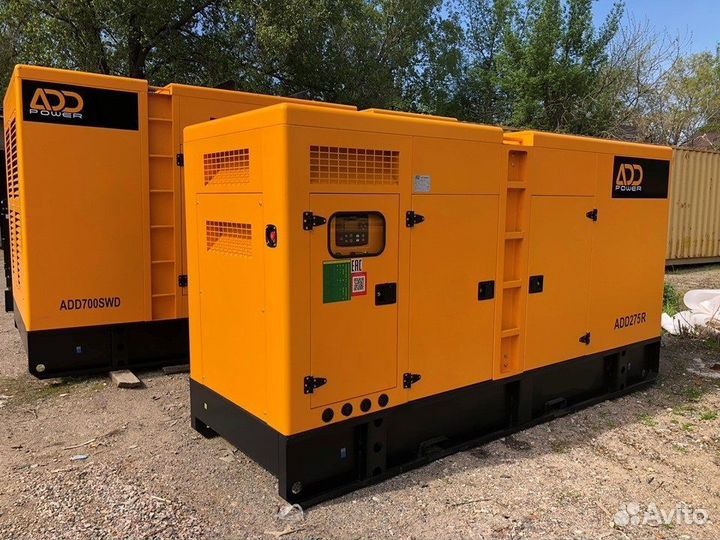 Дизельный генератор 200 кВт электростанция