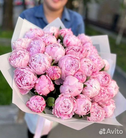 Пионы Розы Доставка