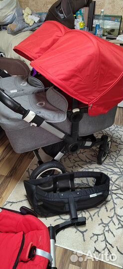 Bugaboo donkey duo 3 в 1 (коляска для близнецов)