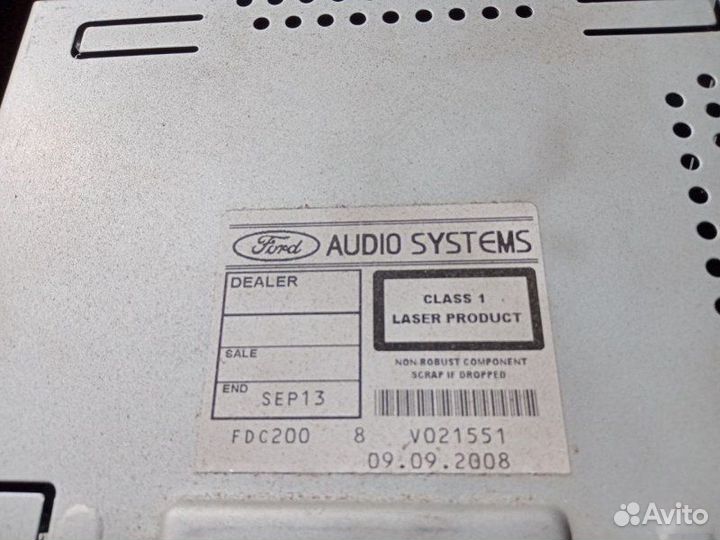 Магнитола Ford Mondeo