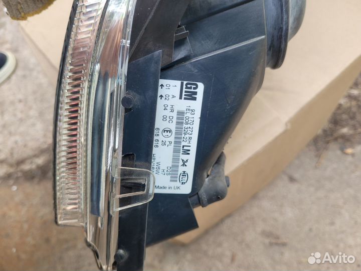 Фара Opel Astra (G1998-2009), 93170273RH
