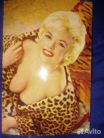 Актриса Jayne Mansfield, 50-60 г