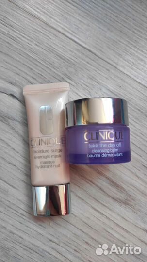 Clinique Take The Day Off + маска Moisture Surge