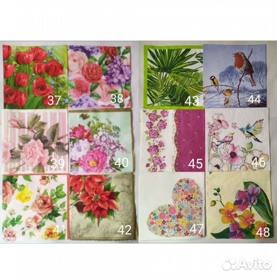 Салфетки для декупажа