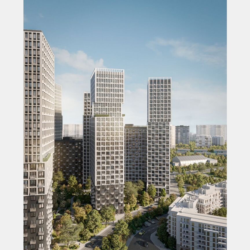 1-к. квартира, 46,5 м², 7/30 эт.