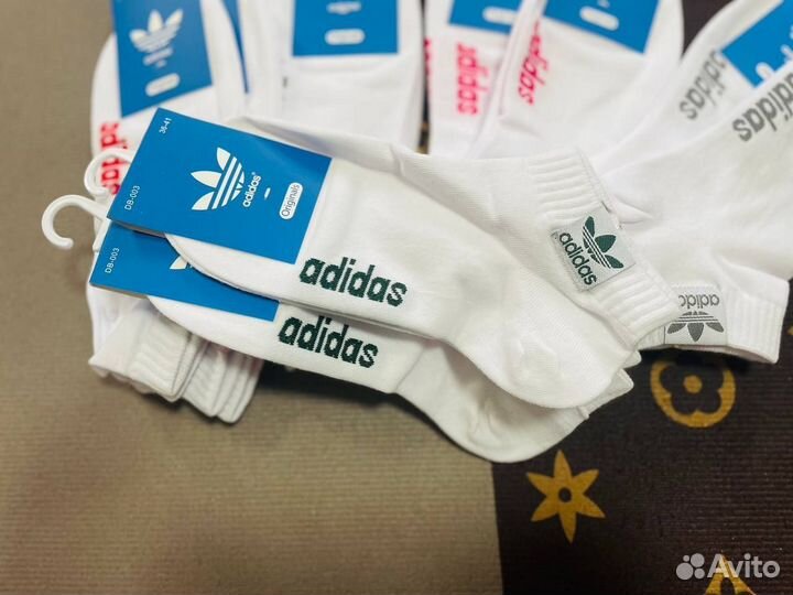 Носки белые женские Adidas