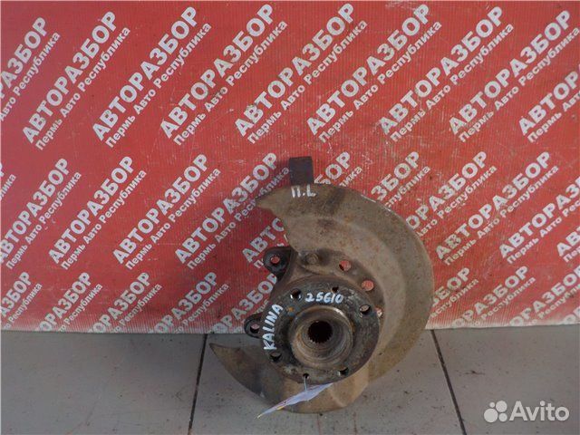 Поворотный кулак передний левый LADA Kalina 2